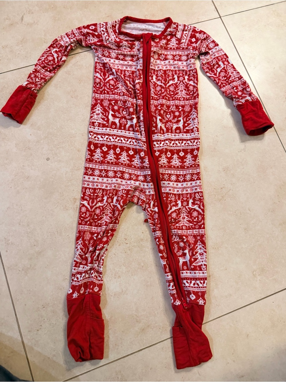 Little Sleepies Reindeer Cheer Zippy